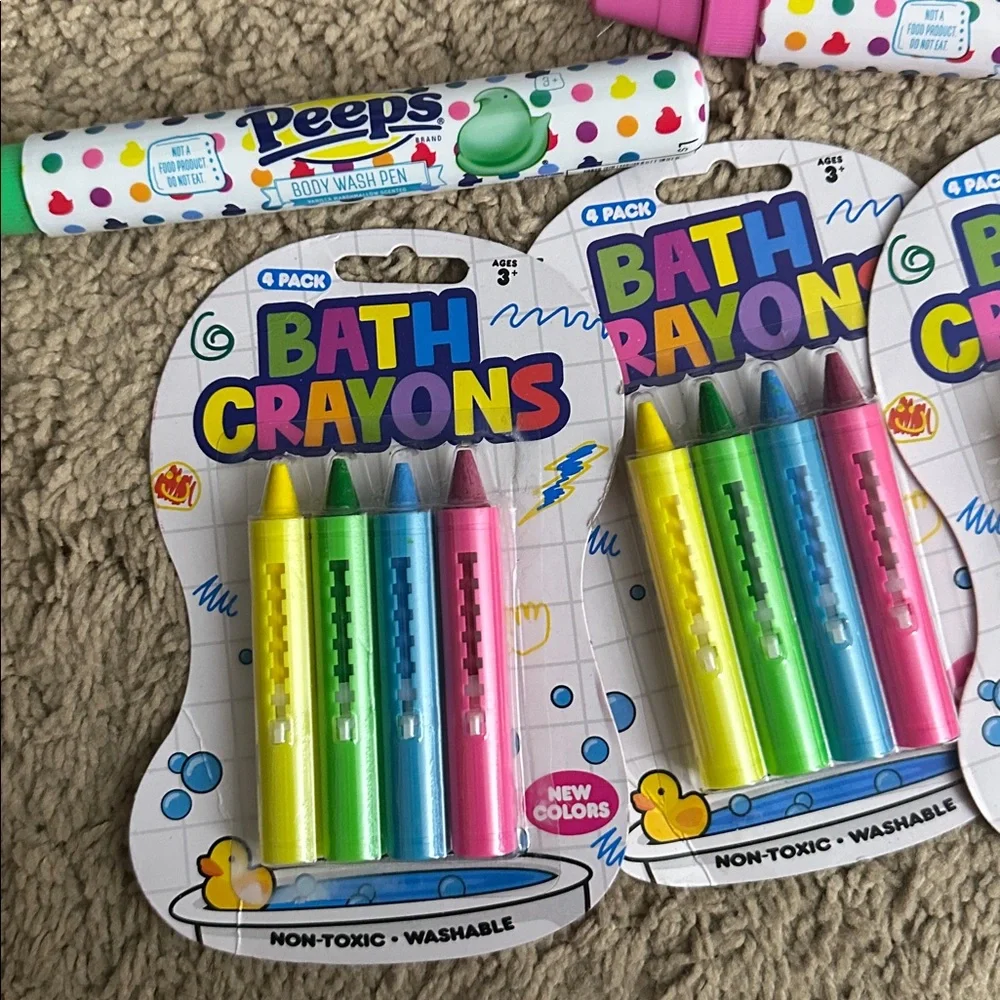 ⚡️ Colorful Bath Crayons Set